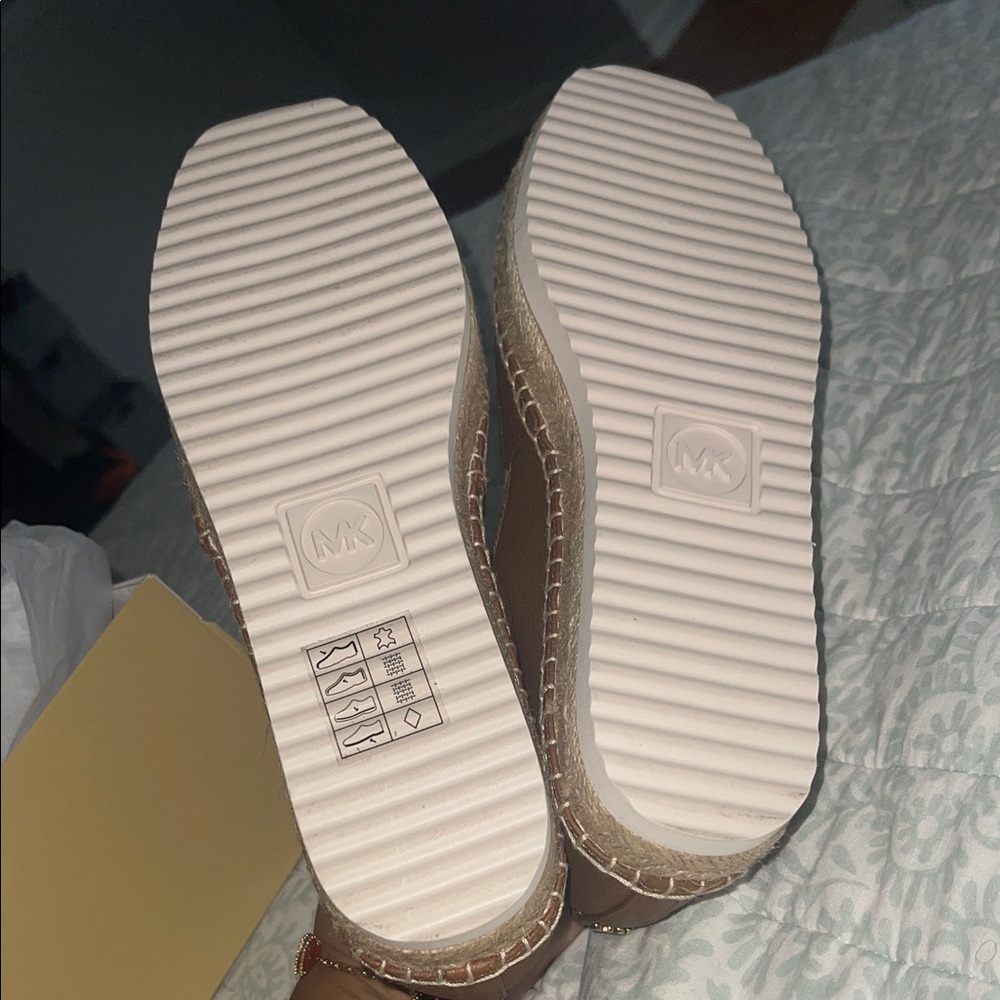 Michael Kors Tan Espadrille Flats - Picture 5 of 6